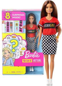 Mattel Barbie Kariera Lalka Brunetka Kolorowa Niespodzianka GLH64 - 2868957744