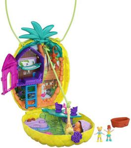 Mattel Polly Pocket Kompaktowa Ananasowa Torebka GKJ64 GKJ63 - 2868957777