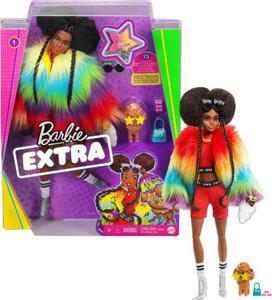 Mattel Barbie Fashionistas Extra z Akcesoriami i Pieskiem Pupilem GVR04 GRN27 - 2868957797