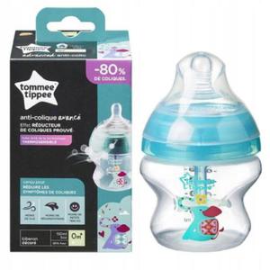 Tommee Tippee Butelka Antykolkowa Z Czujnikiem Ciepa 150ml DEKOROWANA 5740 - 2861674507