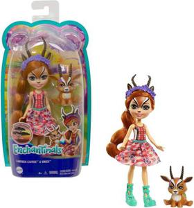 Mattel Enchantimals Lalka i Zwierztko Gabrela Gazelle i Spotter GTM26 FNH22 - 2868958040