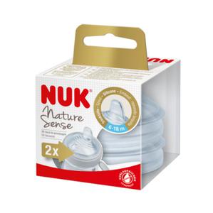 Nuk Nature Sense Silikonowy Ustnik Niekapek 2szt 6-18m 256465 - 2862995728