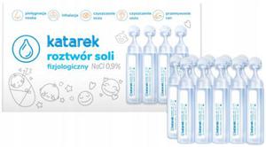 Katarek Roztwr Soli Fizjologiczny NaCl 0,9% 10x5ml 6131 - 2865564753