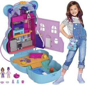 Mattel Polly Pocket Sodki Misiu Torebka Zestaw Kompaktowy HGC39 GKJ63 - 2868958197