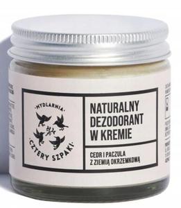 CZTERY SZPAKI Naturalny Dezodorant W Kremie Cedr i Paczula 60ml 1811 - 2868281734