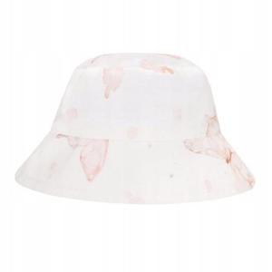 Samiboo Kapelusz Bucket Hat Wizany Bambusowy 0-3m Motyle - 2868958263