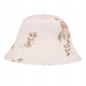 Samiboo Kapelusz Bucket Hat Wizany Bambusowy 0-3m Roses - 2868958267