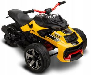 Toyz Trójkołowy Motor Na Akumulator dla Dzieci Trice Żółty - 2869269483