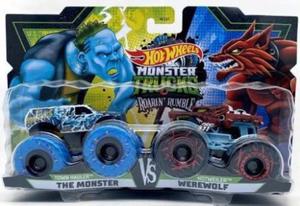 Mattel Hot Wheels Monster Truck Monster vs Werewolf HGM78 - 2870558313