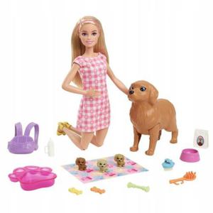 Mattel Barbie Zestaw Narodziny Pieskw +akces HCK75 - 2872620220