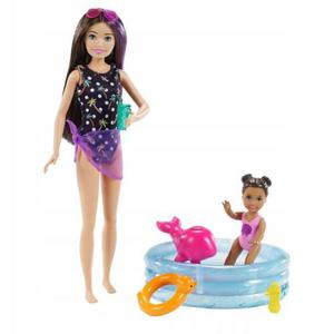 Mattel Barbie Opiekunka Skipper Zestaw + Lalki GRP39 FHY97 - 2872748674