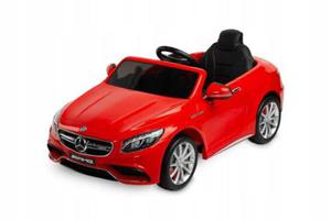 Toyz by Caretero Samochód Na Akumulator Mercedes-Benz S63 AMG Red - 2873048947