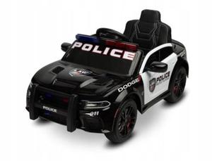 Toyz Pojazd Na Akumulator Dodge Charger Policja Black - 2873601442