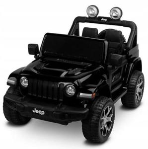 Toyz Terenowy Pojazd Na Akumulator Jeep Rubicon 4x45w Czarny - 2873884389