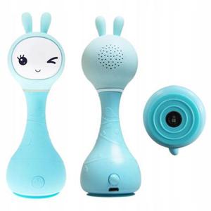 Alilo Smarty Bunny Krliczek Grzechotka Odtwarzacz Niebieski - 2874153378