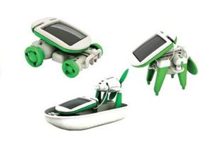 Edukacyjny Zestaw Robot Solarny 6 w 1 - 2874762877