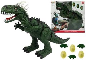 Dinozaur Na Baterie Skadajcy Jaja Zielony - 2874763976