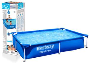 Basen stelaowy 221x150x43 cm Bestway 56401 - 2874764192