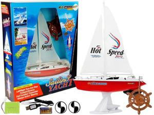 d aglwka Zdalnie Sterowana 50 cm Pilot Ster 27 Mhz 15 km/h Czerwona - 2874764433