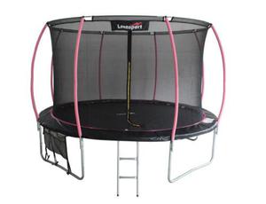 Trampolina LEAN Sport Max 16ft Czarno-Rowa - 2874765150