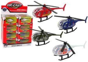 Helikopter Samoloty Suby Ratownicze 4 Kolory 1:64 - 2874766358