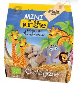 Ekologiczne Ciasteczka Mini Ania Jungle - 100 G - 2875884027
