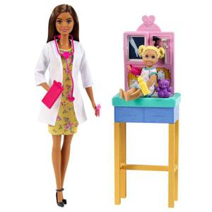 Mattel Barbie Lalka Pediatra Z Akcesoriami GTN52 - 2875998456