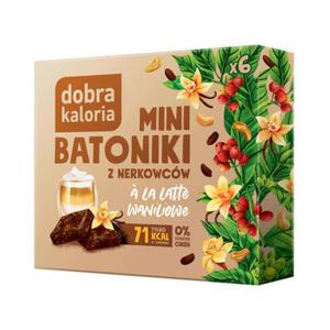 Dobra Kaloria Zdrowe Mini Batoniki Latte Orzechy Nerkowca Rodzynki 0 Cukru - 2876433697