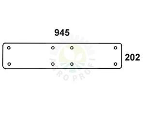 szyba tylna dolna John Deere - L57285 - 2824367708