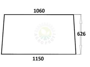 szyba tylna Ursus C-385, 912, 1604, 1201 Kunw - 026 - 2866589749