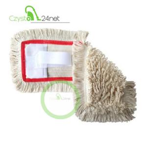 Mop baweniany KIESZE Z TASIEMK 40cm - 2861343788