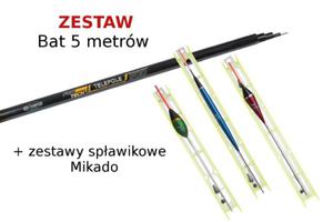 Zestaw spawikowy MAX Bat 5 m + 3 zestawy spawikowe - 2872760759