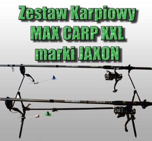 Zestaw Karpiowy MAX CARP XXL 2 WDKI, 2 KOOWROTKI, ROD POD, 2 SYGNALIZATORY, 2 SWINGERY - 2872760760