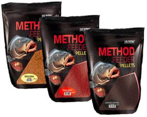 PELLET Jaxon Method Feeder 2mm 500g Halibut czarny - 2872776269