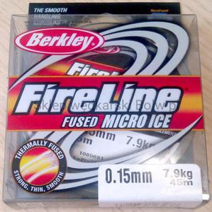 Plecionka Berkley FIRELINE MICRO ICE 45M 0.20MM SMOKE - 2872778501