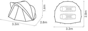 TENTS / SHELTERS Chub SUPER CYFISH 2 MAN - 2872782478