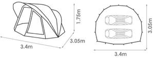 TENTS / SHELTERS Chub SUPER CYFISH DOME 2 MAN - 2872782480