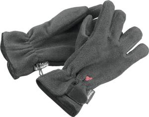 Rkawiczki polarowe Eiger Fleece Glove S Black czarne - 2857975569