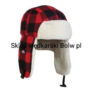 Czapka uszatka Eiger Fleecer Korean Hat Red S/M - 2872785159