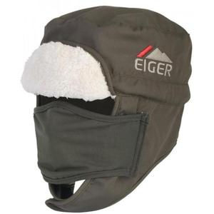 Czapka polarowa Eiger z osona na twarz Polar Hat Green S/M - 2872785161