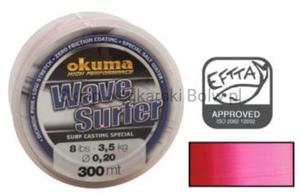 yka surf castingowa Wave Surfer 300m 4lb 1,9kg 0,14mm rowa - 2862511854