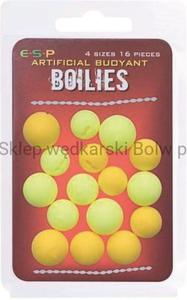 Sztuczne przynty Kulki ESP Boilies óta i Fluo óta 16 szt.