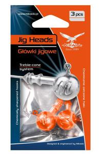 Mikado gwka ABERDEEN JIG BN pomaraczowy 10 g - 4/0 - 3 szt - 2872785898