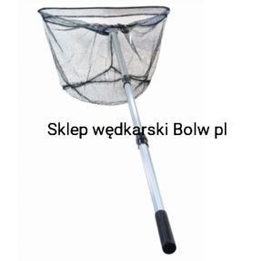 Podbierak siatka 50x50cm metalowy 200 cm - 2873504694