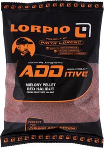 Atraktor do zanty Additive Dodatek PELLET RED HALIBUT CRUSH Lorpio 700g - 2877734160