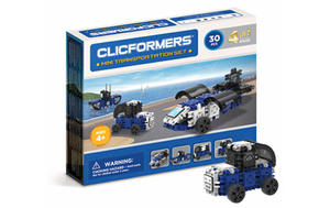 804002 Klocki CLICFORMERS 4w1 30el. Transportowce