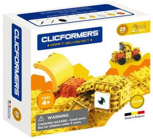 807002 Klocki CLICFORMERS Craft set yellow 25el - 2861439760