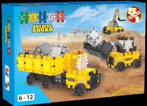 BC009 Klocki CLICS Builders Squad box 5w1 - 2861439775