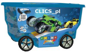 CB414 Klocki CLICS - Rollerbox Nitro Auta - 2832630056