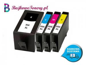 Komplet tuszy hp 934xl / 935xl cmyk x4e14ae - 2859266721